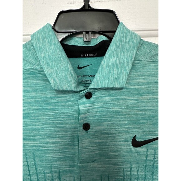 Nike Dri-FIT ADV Vapor Engineered Golf Teal Men Polo Shirt Sz S-Tall DR9613-370 - Picture 2 of 4